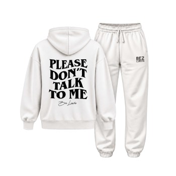 PLEASE DON`T TALK TO ME OVERSIZE DUKS I OVERZISE TRENERKA PLEASE DON`T TALK TO ME OVERSIZE DUKS I OVERZISE TRENERKA
